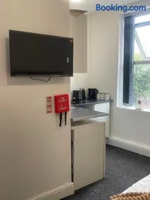 studio apartment with small kitchen and bathroom - Image 3