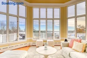 Bayfront home with 270-degree views, large deck & porch - near Popham Beach - Image 4