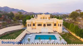 Royal Rajasthani Haveli with Private Pool by Ozy Stays - Image 1