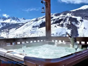 Charming Chalet w/ Mountain & Slope Views, Jacuzzi - Image 3
