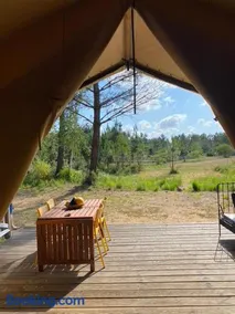 Camping la Kahute, tente lodge au coeur de la forêt - Image 1