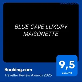 BLUE CAVE LUXURY MAISONETTE View to the Corinthian Sea - Image 2