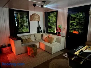Chalet dans les bois avec bain nordique et cinéma - Image 3