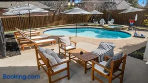 Elegant 5BR Pool House with Cinema Fire Pit and Games - Image 2