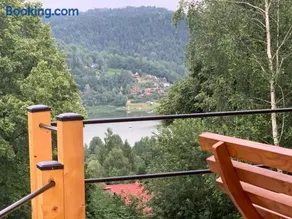 RUBIESZCZA domki z widokiem na jezioro i góry, Bieszczady - Image 2