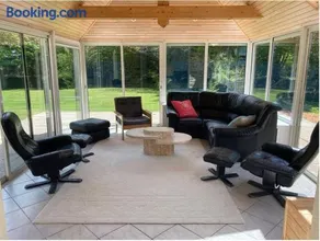 Villa De Plain-Pied Avec Wifi, Piscine Privée Sous Abris Haut À Pleumeur-Bodou - Ref 461 - Image 3