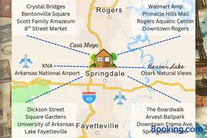 4BR Home - Central to University of Arkansas & Walmart HQ - I-49 Access - Image 2