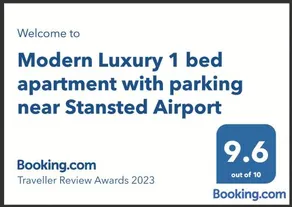 Modern Luxury 1 bed apartment with parking near Stansted Airport - Image 3