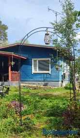 Blue House Nature Retreat with Private Garden - Image 1