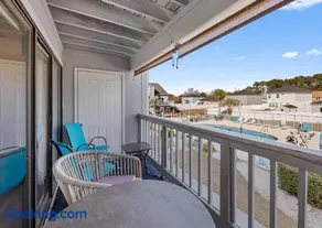 Beautifully Renovated 1 BR Condo with LED Fireplace-2 Miles from the Beach! Golf Colony 17-G - Image 3