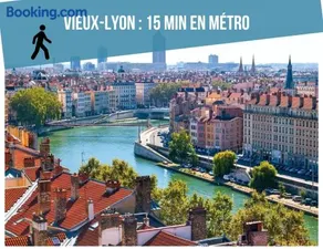 Lyon funky flat piscine et parking - Image 2