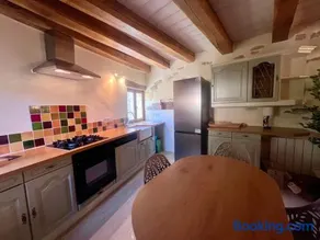 Gîte en pierre terrasse Le Bugue Malmussou - Image 1