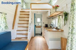 Blauwe Tiny House 6 persoons - Image 5
