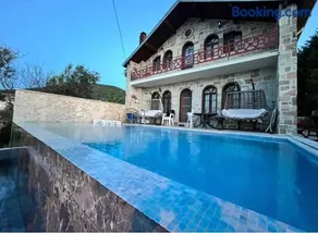 Detached Stone Villa with Pool Sleeps 9 - Image 2