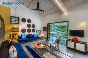SaffronStays Artica - Rustic twin cottages with verandahs & gardens offering a rural Lonavala experience - Image 4