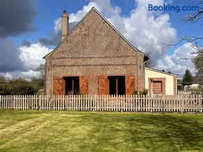 Maison normande typique 10 pers , Grande pièce à vivre ,cheminée, grand jardin - Image 1
