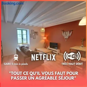 Logement de caractère en haute ville de Quimperlé - Image 1