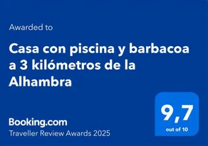 Casa con piscina y barbacoa a 3 kilómetros de la Alhambra - Image 2