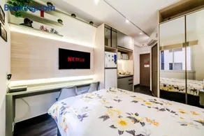 Studio novo com ar cond a 600 m da GM - Image 1