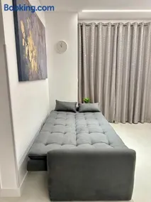 Edificio AUSTIN 179, 1 quarto 1 suite, garagem, wifi, Ar, churrasqueira, 600m da praia, 17 andar - Image 4