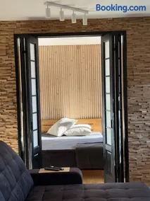 Timber Tale Riga with free parking and self check-in - Image 1