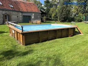 Longère 6 pers, 3 Chambres climatisées, Piscine chauffée, Tours, France - Image 1