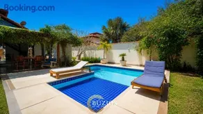 40m da Praia! Linda casa c/ piscina privativa BZ26 - Image 3