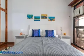 Vista DE CINEMA do 19 andar da Praia BARRA da TIJUCA - Portaria 24h, Estacionamento, Wi-Fi 35mbps, Ar Condicionado - BANHEIRO RECEM REFORMADO - Image 3