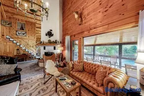 Waterfront Home on Moose River with Firepit, Porch, Pool Table, Great River View - Image 1
