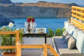 Lindos Shore Summer House with Jacuzzi and sea view !!! - Image 5