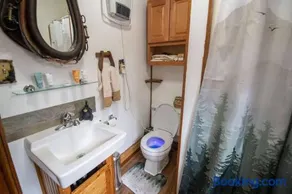 Black bear cabin with blow up hot tub - Image 2