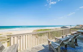 The Flying Tiger Inn - S Nags Head MP 17, Oceanfront Duplex, Ocean View, Elevator, Hot Tub - Image 3