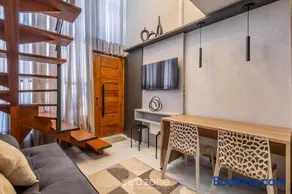 Loft c/ varanda a passos da praia - PLO0009 - Image 2