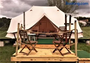 French Fields Luxury Glamping Twin Emperor Tent - Image 1