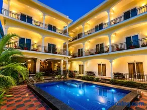Morjim Sunset Guesthouse- Apartments with Kitchen & AC Rooms - Image 1