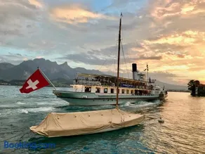 Chalet Oberhofen am Thunersee, 4 Sterne Privatwohnung, 2 Schlafzimmer, gratis Parkplatz, Seeblick - Image 1