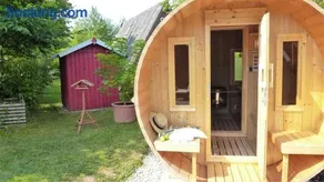 Eichhörnchen-In der Natur Zuhause-Ferienhaus mit Fass Sauna im Garten und moderner Klimaanlage - Image 3