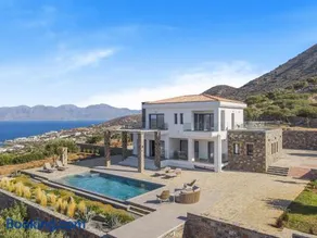 Sole Mare Luxury Villa With Sea View & Private Pool in Elounda - Image 1