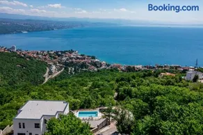 Villa K Opatija with a heated pool, gym, sauna, astonishing sea view - Image 4