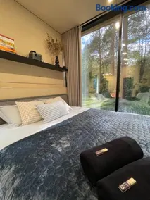 Telise TinyOne - Modern Forest Escape with Private Hot Tub - Image 3
