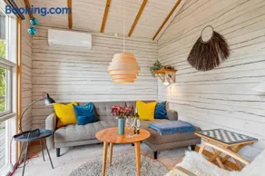 Cosy Holiday Home On A Large Hilly Natural Plot With Covered Terrace And Loft Rooms Close To Helgenæs Unique Landscape, Viewpoints And The - Image 1