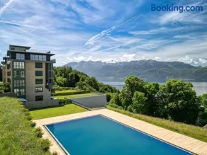 Terrasses de Lavaux-3 Luxe & Détente Terrasse Piscine Vue Montagnes et lac - Image 4