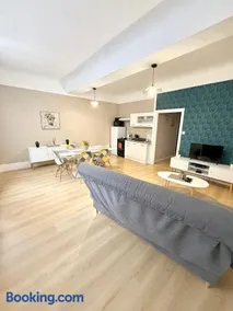 Le Rétro - Appartement 2 chambres confortable et calme - Proche du centre ville de Mâcon - Stationnement facile à proximité - Image 4