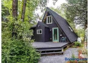 Modern A-Frame Cabin with Loft, Firepit and Grill - Image 1