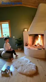 Peaceful Forest Cabin in Dalarna with Fireplace & Patio - Image 2