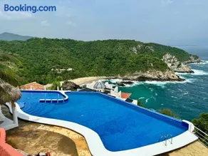 Bungalow frente a la playa estrene alberca nueva con increíble vista infinita al mar, 8 hermosas playas cercanas, terraza con cama de playa, espectacular vista al inmenso océano pacífico, 2 kayack disponibles, nómadas digitales Starlink WiFi 224 mbps - Image 3