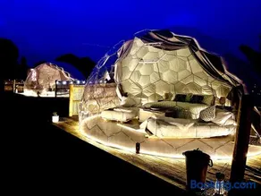 Deerstone Glamping-Pinhaw Beacon dome Hot tub - Image 1