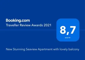 New Stunning Seaview Apartment with lovely balcony - Image 2