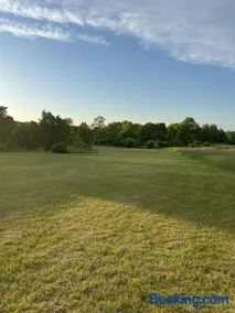 8 Acres on Betsie River River front Trails Disc golf - Image 1