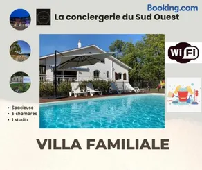 Magnifique villa familiale piscine - 14 personnes - Image 1